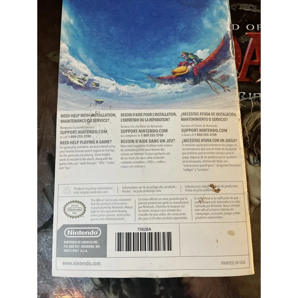The Legend of Zelda Twilight Princess Nintendo Power Strategy Guide W/bonus Item